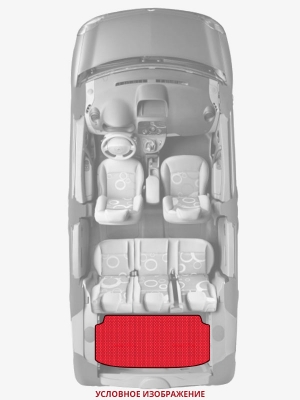 ЭВА коврики «Queen Lux» багажник для Suzuki Hustler